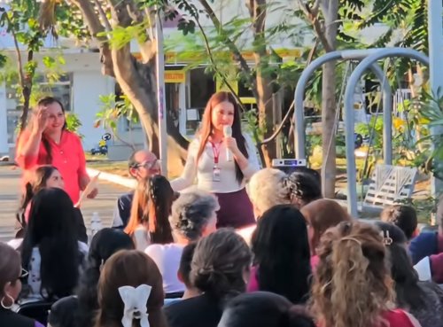 Vecinos pudieron ser testigos del trabajo que realizamos